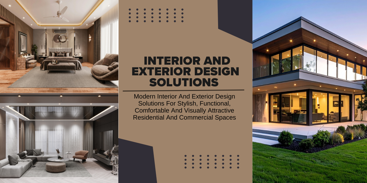Creative Interior and Exterior Design Ideas for Modern Homes